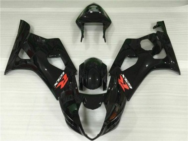 Lucido Nero ABS Plastica & Carena GSXR 1000 K3 2003-2004