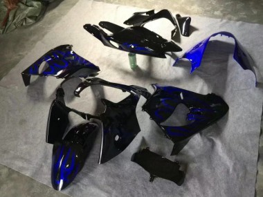 Lucido Nero Blu Fiamma Carene ZX9R 2000-2001