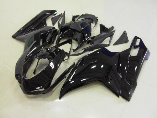 Lucido Nero Carene Ducati 848 1098 1198 2007-2014 Lucido Nero Carene Ducati 848 1098 1198 2007-2014
