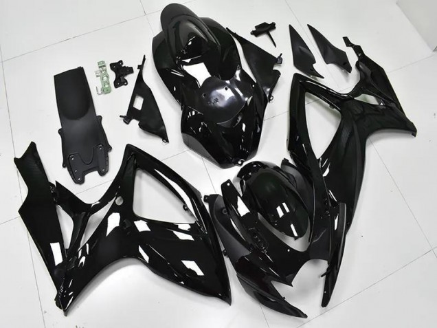 Lucido Nero Carene GSXR 600 / 750 K6 2006-2007 Lucido Nero Carene GSXR 600 / 750 K6 2006-2007