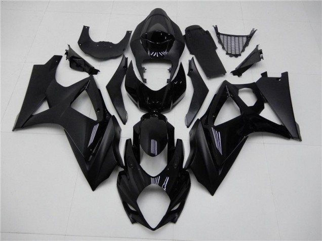 Lucido Nero Opaco Carene GSXR 1000 K7 2007-2008 Lucido Nero Opaco Carene GSXR 1000 K7 2007-2008