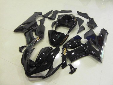 Lucido Nero Oro Decalcomanie Carene ZX6R 2005-2006