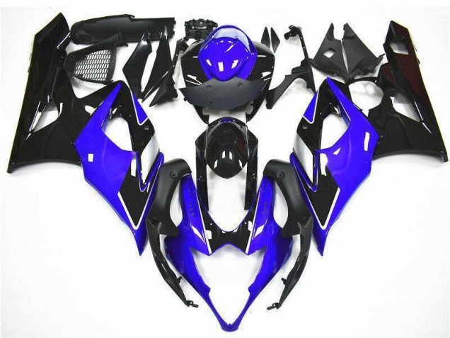 Kit Carena Moto Suzuki GSXR 1000 2005-2006 - Blu Nero