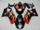 Carena Moto Suzuki GSXR 1000 2007-2008 - Arancia Nero