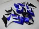 Carene Moto Suzuki GSXR 1000 2007-2008 - Bianco Blu Nero No Decal
