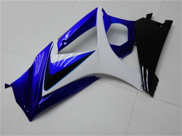 Carene Moto Suzuki GSXR 1000 2007-2008 - Bianco Blu Nero No Decal