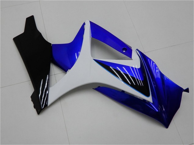 Carene Moto Suzuki GSXR 1000 2007-2008 - Bianco Blu Nero No Decal