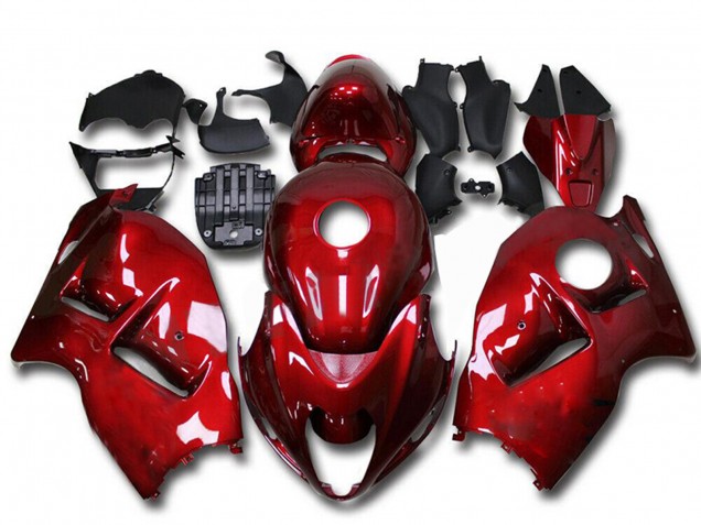Carene Moto Suzuki GSXR 1300 Hayabusa 1996-2007 - Caramella Rosso