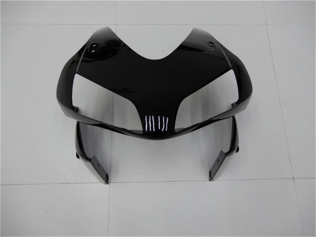Carene Moto Honda CBR600RR 2003-2004 - Argento Nero Lucido Banda