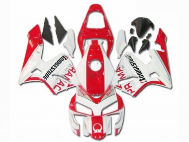 Carene Moto Honda CBR600RR 2003-2004 - Bianco Rosso Pramac Bridgestone