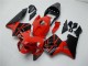 Carene Moto Honda CBR600RR 2003-2004 - Rosso Nero Lucido OEM Stile