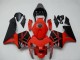 Carene Moto Honda CBR600RR 2003-2004 - Rosso Nero Lucido OEM Stile