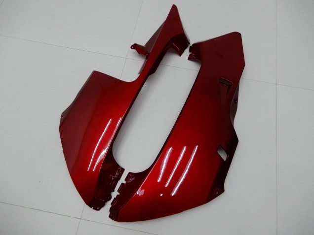Carene Moto Honda CBR600RR 2003-2004 - Rosso Nero Opaco Banda