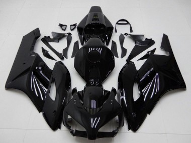 Carene Moto Honda CBR1000RR 2004-2005 - Nero Lucido Nero Opaco