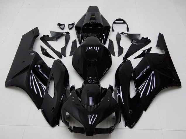 Carene Moto Honda CBR1000RR 2004-2005 - Nero Lucido Nero Opaco