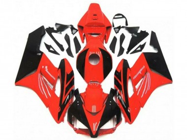 Carene Moto Honda CBR1000RR 2004-2005 - Rosso Nero Lucido