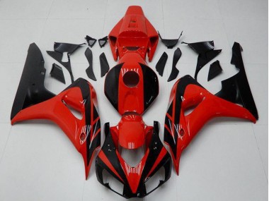 Kit Carene Moto Completo Honda CBR1000RR 2006-2007 - Rosso Nero Lucido