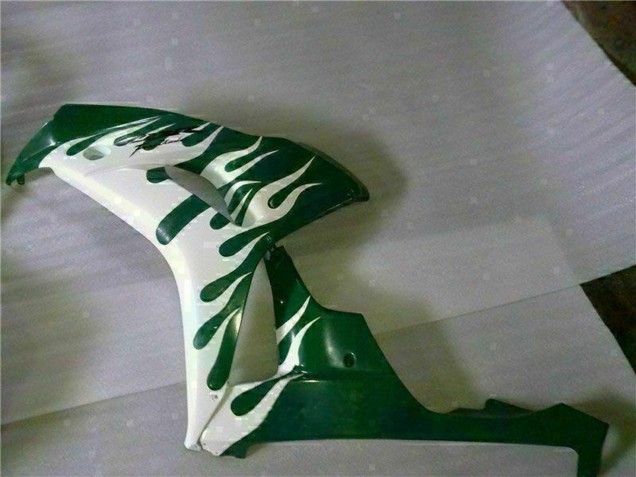 Carene Moto Honda CBR1000RR 2006-2007 - Bianco Verde Fiamma