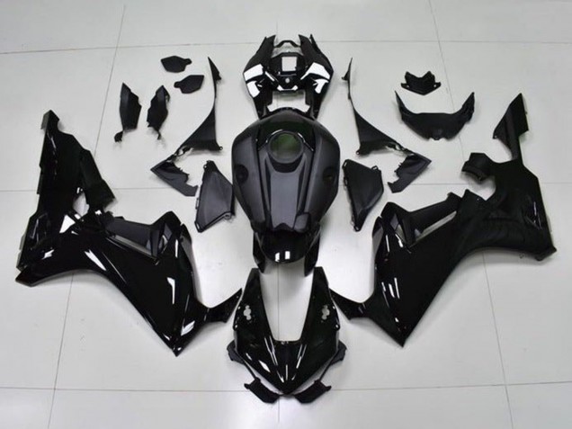 Carene Moto Honda CBR1000RR 2017-2023 - Nero Lucido Nero Opaco