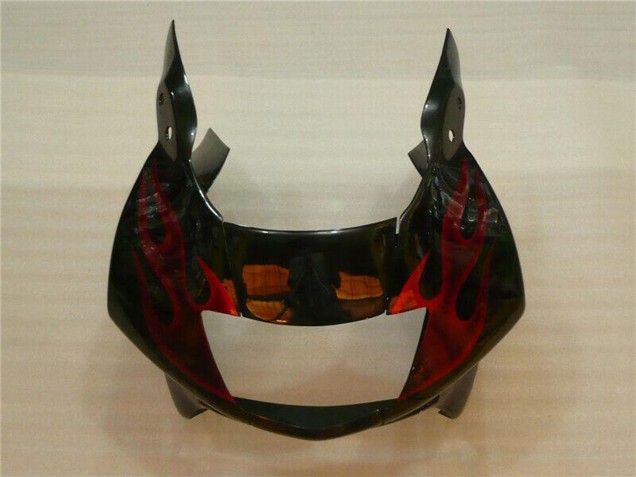 Carene Moto Honda CBR600 F3 1995-1996 - Nero Lucido Rosso Fiamma