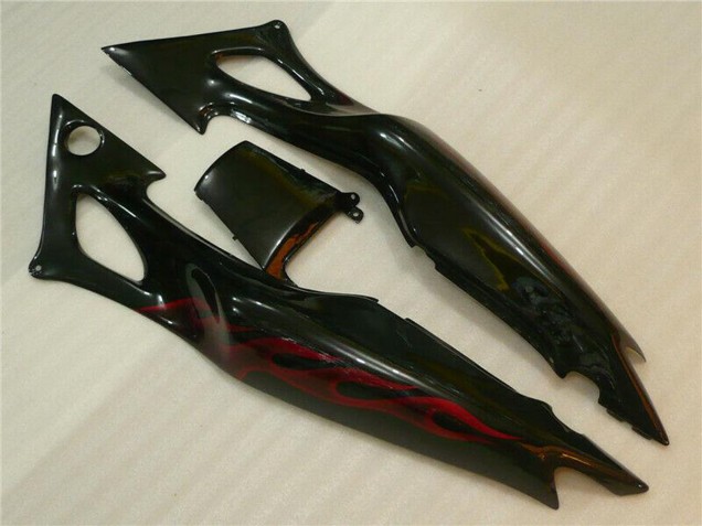 Carene Moto Honda CBR600 F3 1995-1996 - Nero Lucido Rosso Fiamma