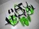 Kit Carena Moto Kawasaki ZX6R 2000-2002 - Verde Bianco Nero