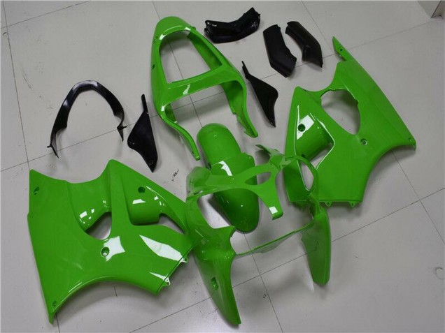 Carene Moto Kawasaki ZX6R 2000-2002 - Verde Nero