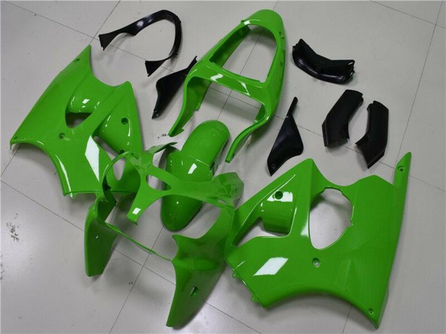 Carene Moto Kawasaki ZX6R 2000-2002 - Verde Nero