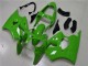 Carene Moto Kawasaki ZX6R 2000-2002 - Verde Nero