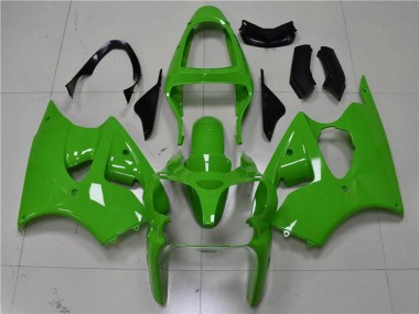 Carene Moto Kawasaki ZX6R 2000-2002 - Verde Nero