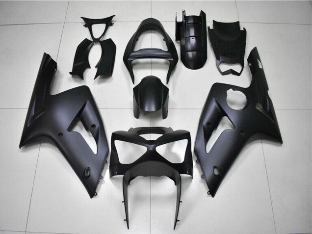 Carene Moto Kawasaki ZX6R 2003-2004 - Nero Opaco