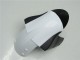 Carene Moto Kawasaki ZX6R 2005-2006 - Bianco Nero Lucido