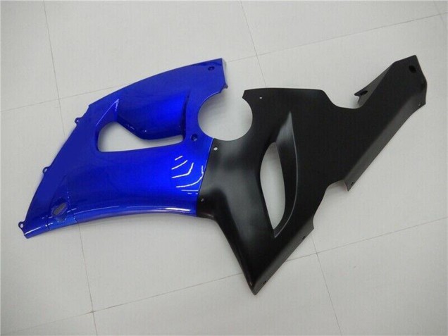 Carene Moto Kawasaki ZX6R 2005-2006 - Blu Nero Opaco