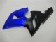 Carene Moto Kawasaki ZX6R 2005-2006 - Blu Nero Opaco