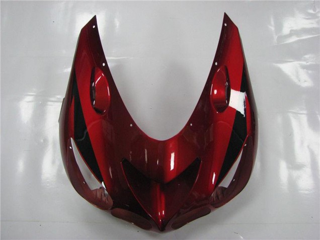 Carene Moto Kawasaki ZX14R ZZR1400 2006-2011 - Rosso Nero