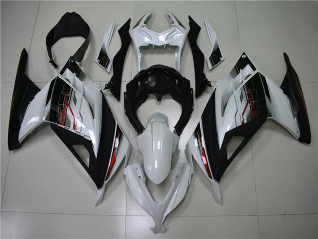 Carena Moto Kawasaki Ninja 300 EX300R 2013-2017 - Bianco Rosso Nero