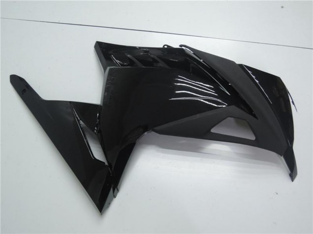 Carene Moto Kawasaki Ninja 300 EX300R 2013-2017 - Nero Lucido Nero Opaco