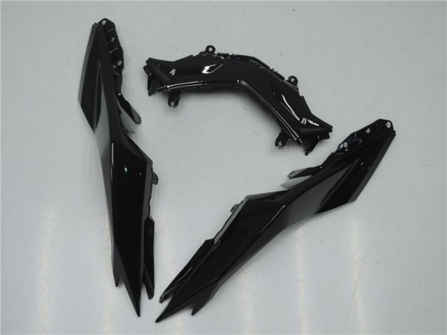 Carene Moto Kawasaki Ninja 300 EX300R 2013-2017 - Nero Lucido Nero Opaco