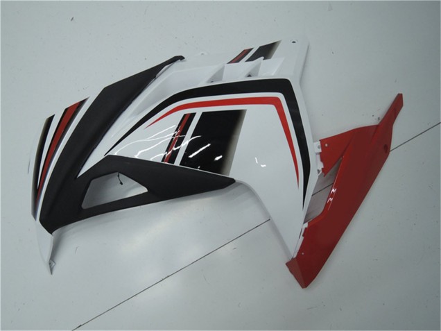 Carene Moto Kawasaki Ninja 300 EX300R 2013-2017 - Bianco Rosso Nero