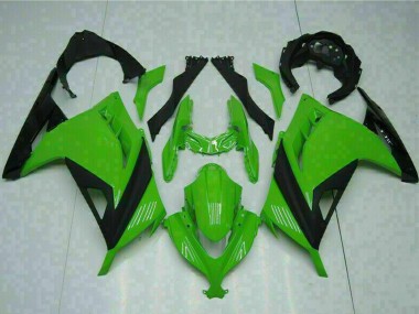 Carene Moto Kawasaki Ninja 300 EX300R 2013-2017 - Verde Nero