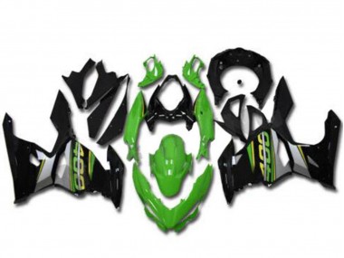 Carene Moto Kawasaki EX400 2018-2024 - Verde Nero Grigio