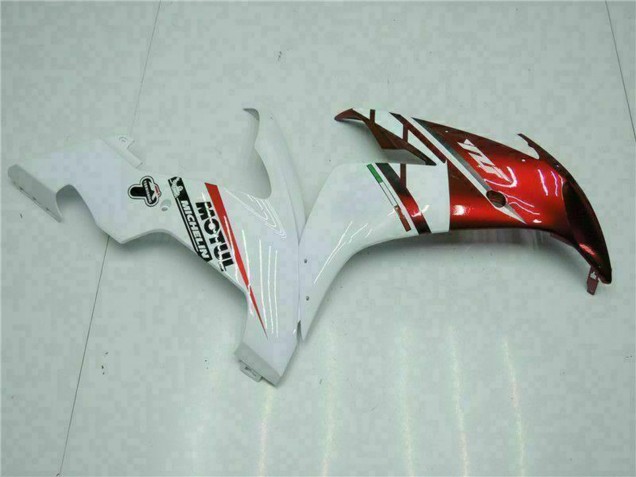 Carene Moto Yamaha YZF R1 2004-2006 - Bianco Rosso Giallo Motul 46