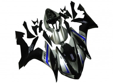 Carene Moto Yamaha YZF R1 2004-2006 - Argento Blu Nero