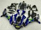 Carene Moto Yamaha YZF R1 2015-2019 - Blu Argento Nero Verde MoviStar