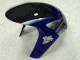 Carene Moto Yamaha YZF R1 2015-2019 - Blu Argento Nero Verde MoviStar