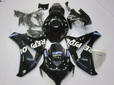 Carene Moto Honda CBR1000RR 2008-2011 - Nero Lucido Blu Bianco Repsol