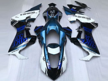 Carena Moto Honda CBR1000RR 2017-2023 - Bianco Blu Nero Lucido