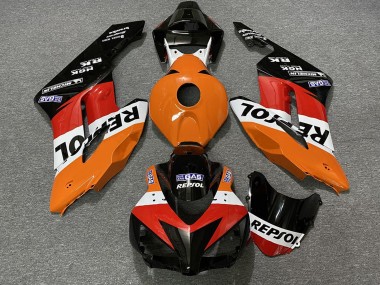 Carene ABS Honda CBR1000RR 2004-2005 - Arancia Bianco Rosso Nero Lucido Repsol