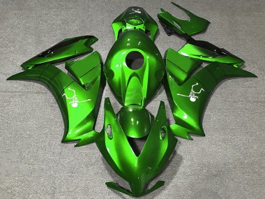 Carene Moto Honda CBR1000RR 2012-2016 - Verde Elettrico Nero Lucido