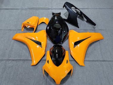 Carene Moto Honda CBR1000RR 2008-2011 - Lucido Arancia Nero Lucido